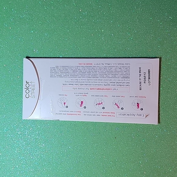 Color Street Real Nail Polish Strips Because of the Brave - Picture 2 of 3